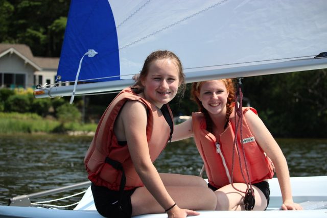 Miniwanca, Summer Camp, Michigan, sailing, sailboat, campers