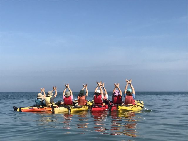 Miniwanca, Lake Michigan, Kayak, Kayaking, Summer Camp, Michigan, Adventure Trips