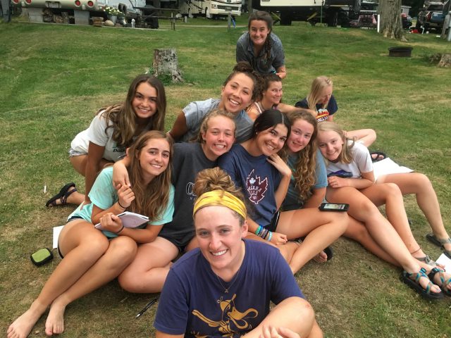 Girls Camp Four Trails Group 2018